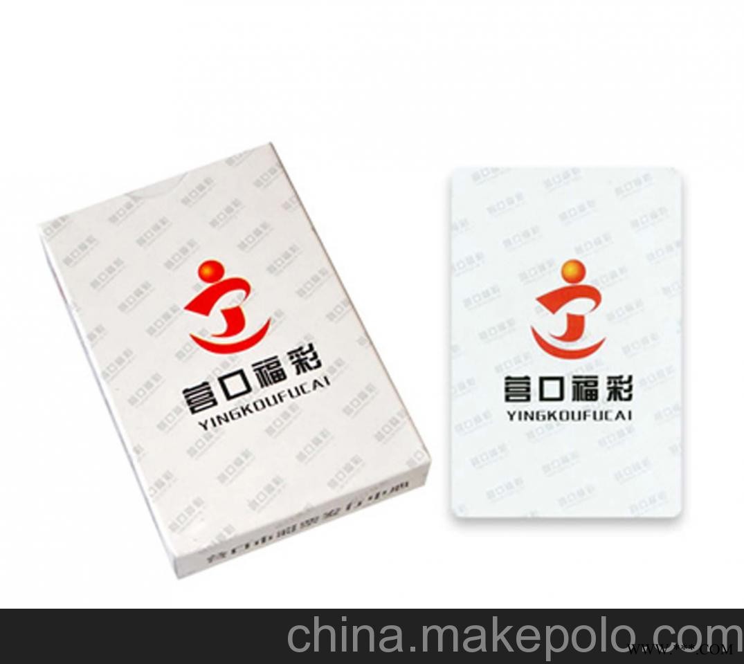 供应广西柳州定做纸牌 柳州各种宣传扑克加工定做 柳州广告扑克