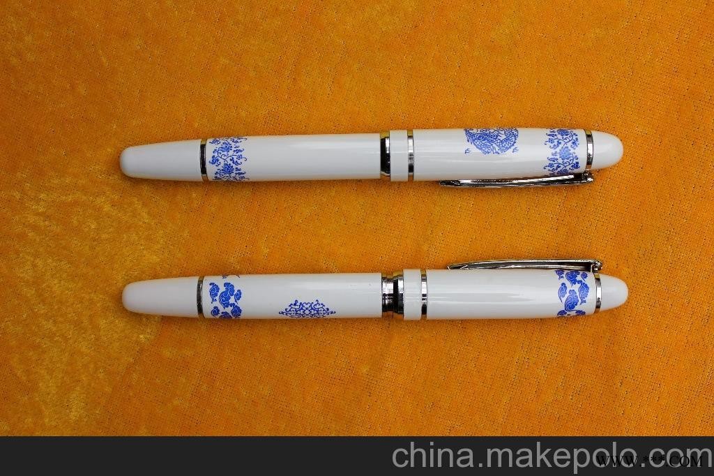 青花瓷仿瓷笔，礼品笔，广告笔图2