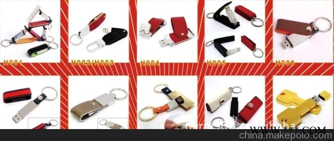 真正的厂家直销皮质U盘 旋转U盘 广告U盘 特色U盘 新款皮套U盘图2