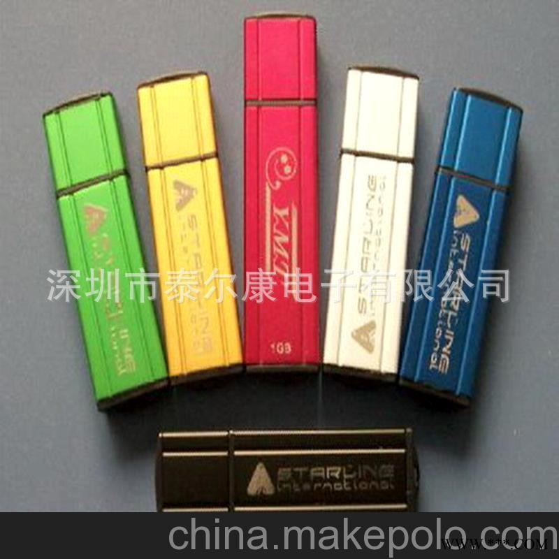 厂家特价直销 供应广告U盘 特价广告U盘 铝通拉丝广告U盘图2