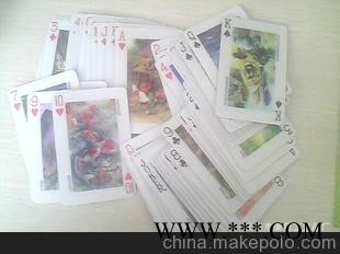 定制三维立体扑克牌 变图扑克 广告扑克 立体扑克 商务扑克图1