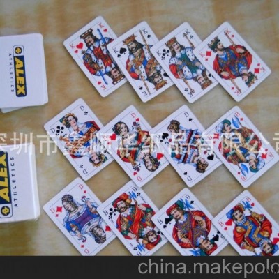 鑫顺华扑克厂 广告扑克 酒水扑克广告 定制扑克