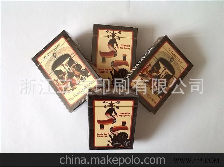 厂家供应个性扑克、外贸扑克，专业生产定制各类企业宣传广告扑克图1