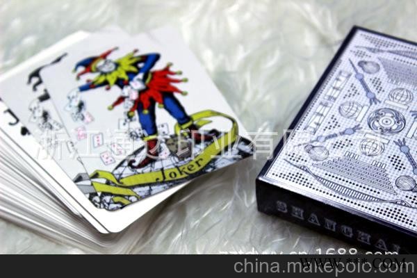 供应 外贸扑克 宣传广告 广告扑克 布纹扑克 异型扑克图2