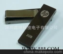 惠普U盘 HP优盘 钢壳U盘 全金属惠普U盘 礼品U盘 广告U盘 促销U盘图1