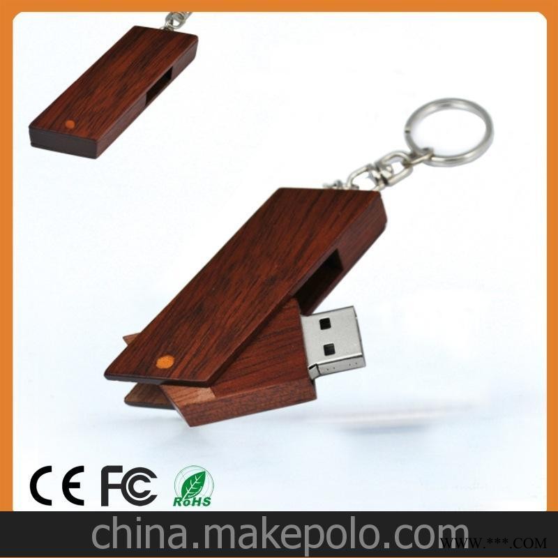 厂家直销供应木制U盘开模木材广告U盘USB flash drives 木头U盘图3