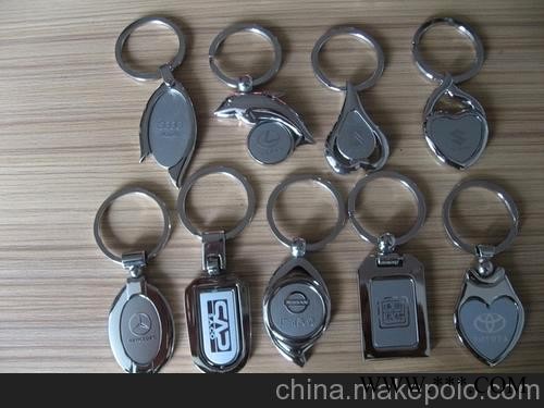 钥匙扣,金属钥匙扣,广告钥匙扣,带车标钥匙扣,礼品图1