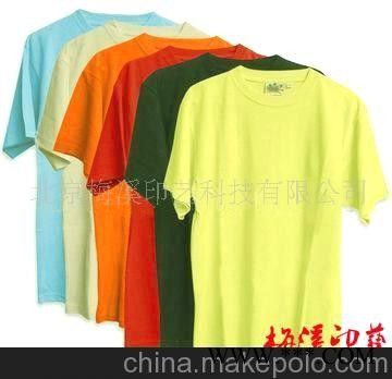 广告衫 T恤 热转印 烫画图1