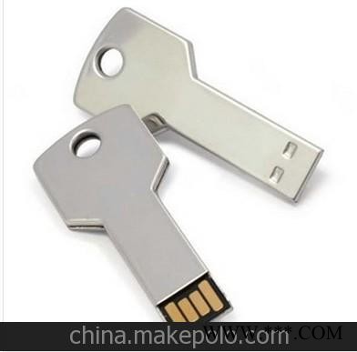 批发钥匙U盘，广告U盘，专为客户定制U盘，金属优盘，创意u盘图3