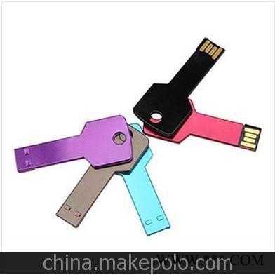 批发钥匙U盘，广告U盘，专为客户定制U盘，金属优盘，创意u盘图2