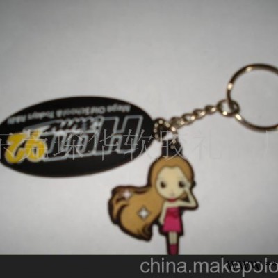 环保PVC钥匙扣,广告钥匙扣,可口可乐钥匙扣(图)