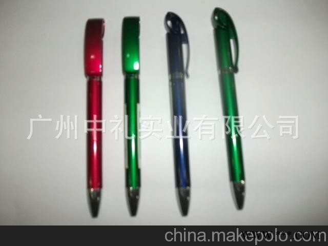 低价供应新款促销用按动广告笔图2