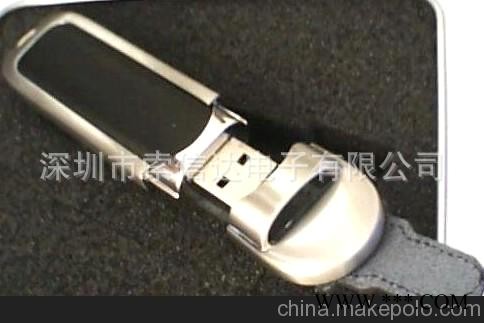 供应皮套U盘 个性礼品U盘 广告U盘，真品皮套U盘图2
