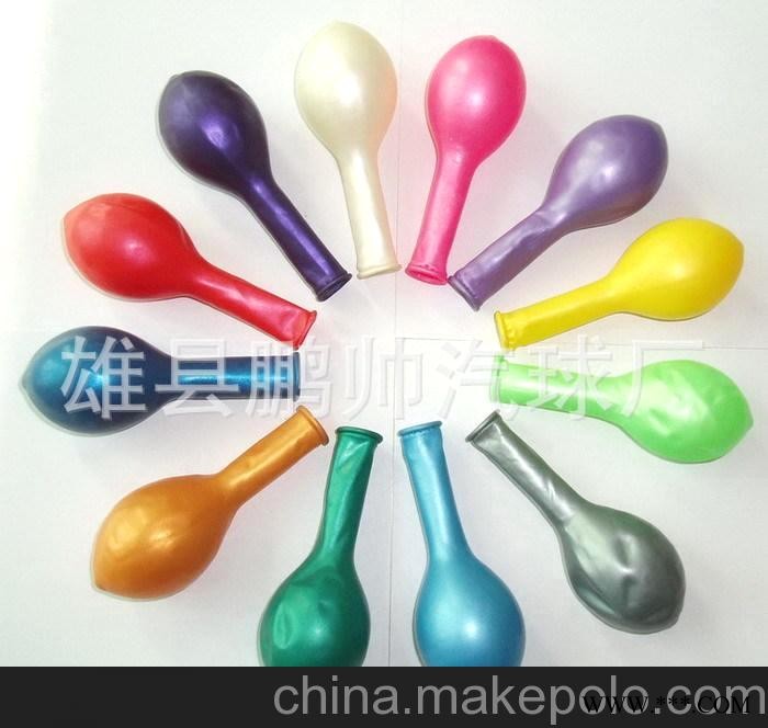 长期供应广告气球 珠光气球 珠光双层气球 螺旋珠光气球图2