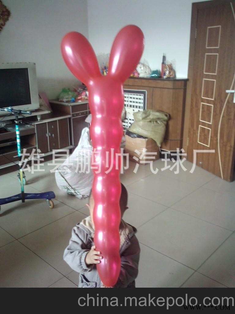 批发供应异形气球 彩色乳胶气球 广告乳胶气球 长条乳胶气球图3