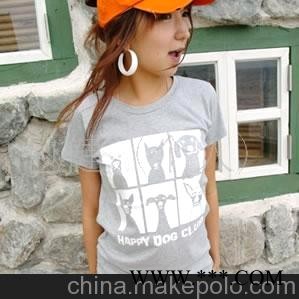 供应文化衫欧码广告衫外贸文化衫图2
