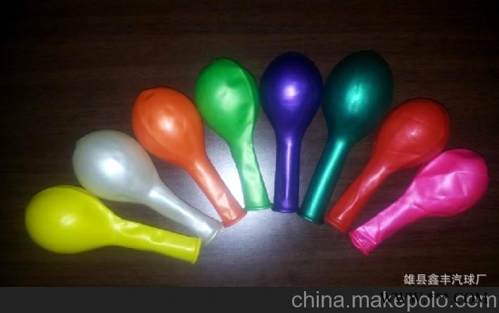 气球生产 标准色气球 珠光色广告气球 加厚型气球图3