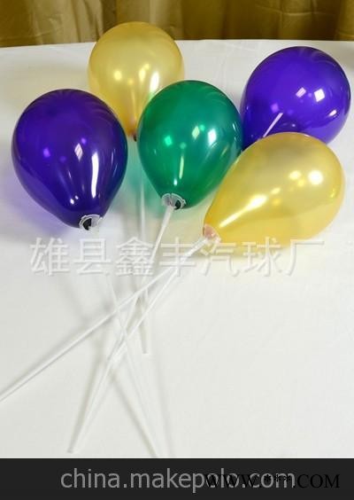 珠光彩色广告气球 乳胶气球厂家 批发单笑、双笑气球图2