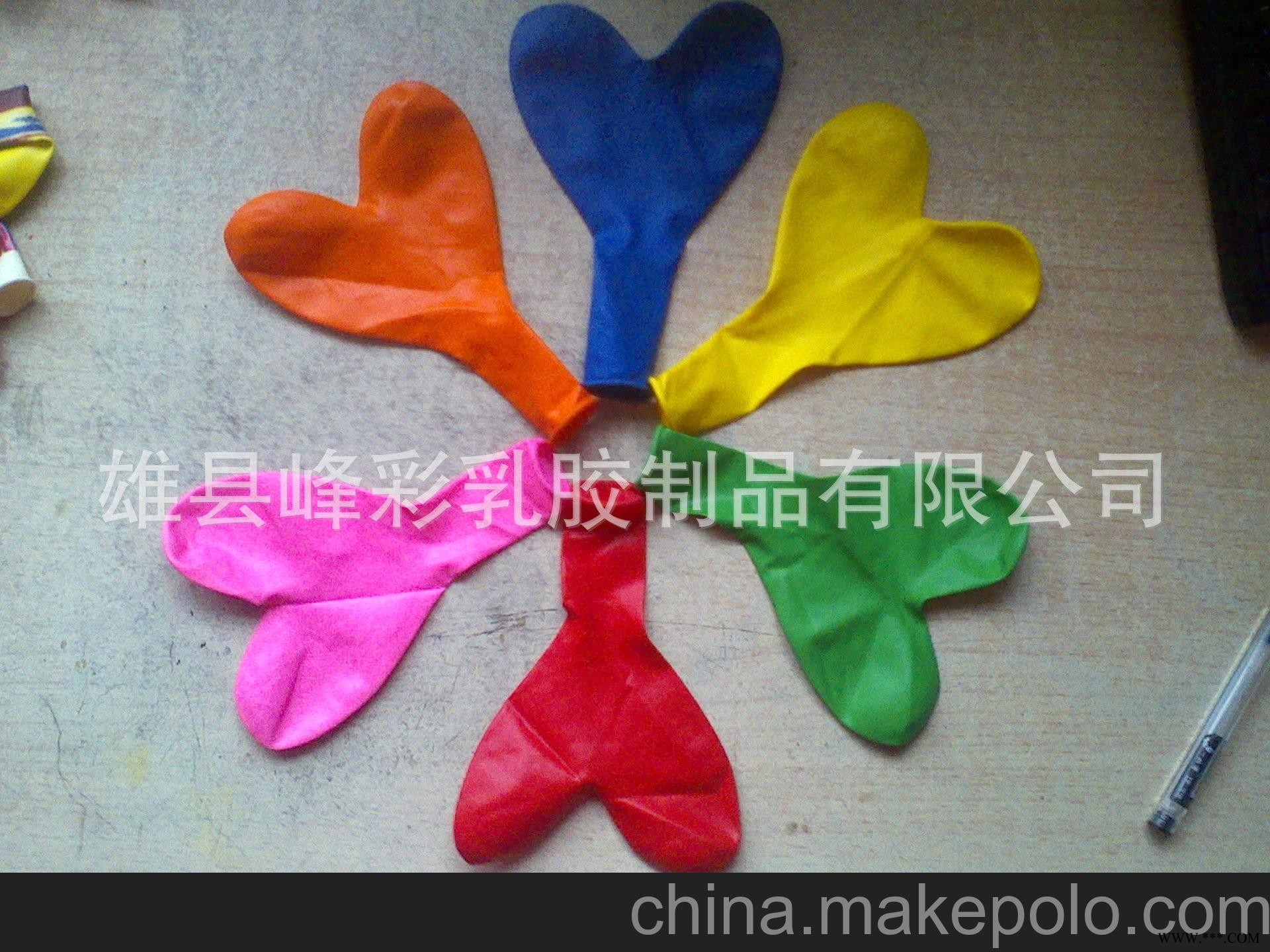 3.5克加厚爱心汽球，生日庆典汽球，订做广告汽球，异形汽球图2