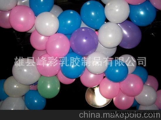 厂家供应150克珠光汽球，广告汽球制造，婚庆汽球，LOGO印刷图2
