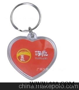 水晶钥匙扣，广告钥匙扣，卡通钥匙扣图1