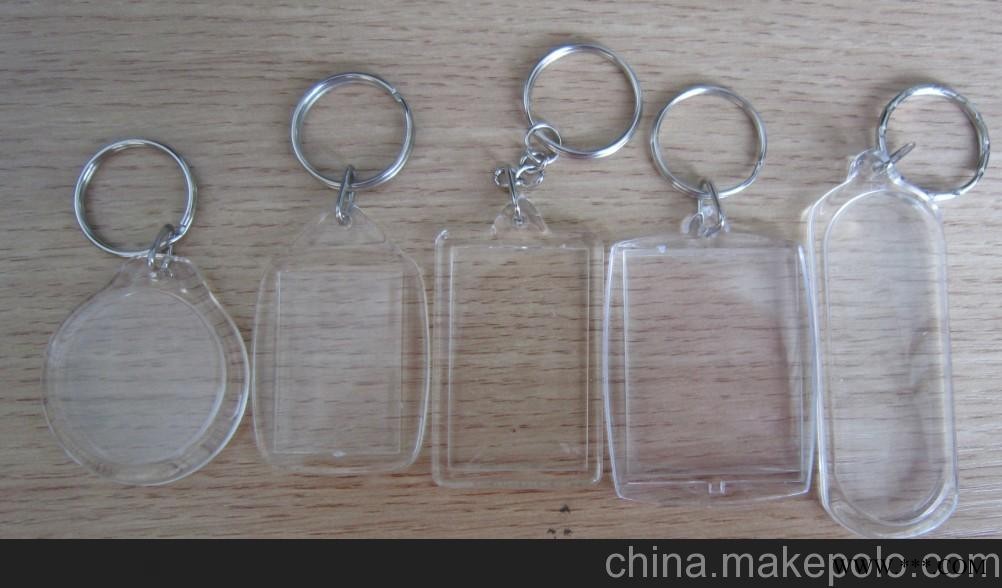 重庆广告钥匙扣厂家，透明钥匙扣制作厂家图3