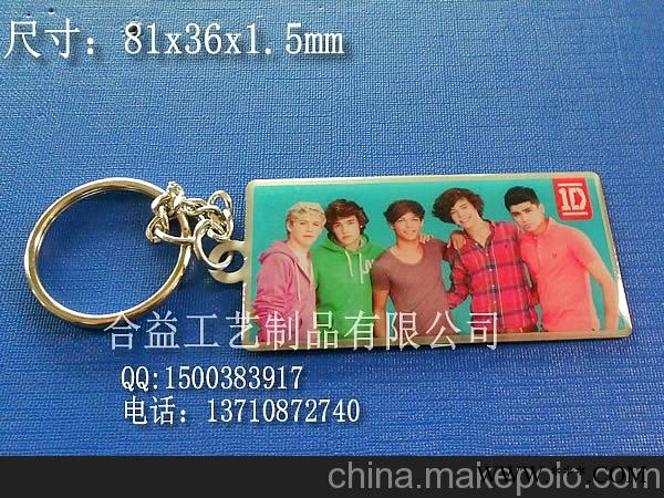 广告钥匙扣，金属钥匙扣订做，上海钥匙扣厂图2