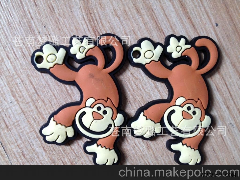 供应PVC软胶立体钥匙扣，广告钥匙扣图3