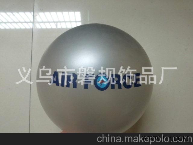 专业气球厂家 广告印刷气球 乳胶珠光心形汽球厂家直销批发图3