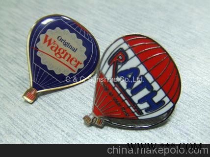 Badge / ［厂家供应］热汽球活动宣传徽章,广告促销徽章,校庆徽章图4