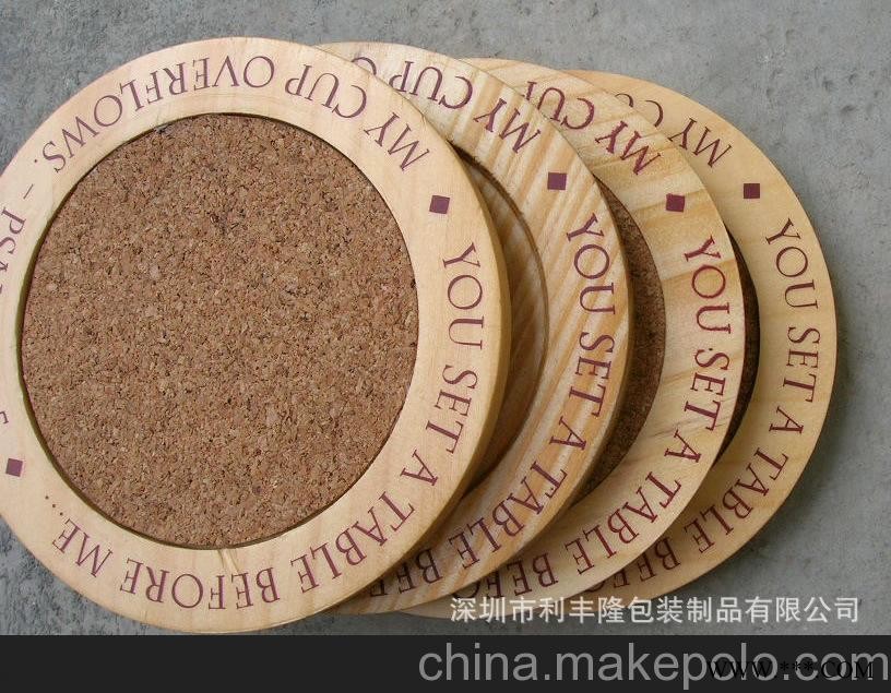 广告促销佳品软木杯垫 赠送品杯垫 可定制图2