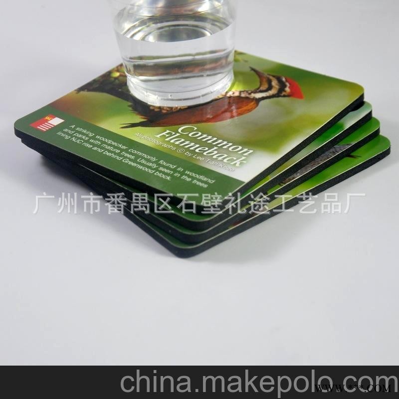 EVA发泡杯垫 印刷杯垫 厂家直销 广告促销礼品杯垫图6