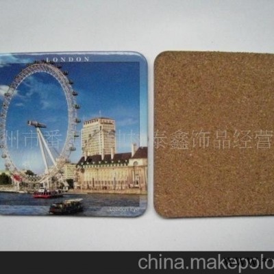供应（精美广告礼品）灰板纸杯垫
