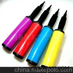 批发打气筒 乳胶气球并承接各种广告汽球