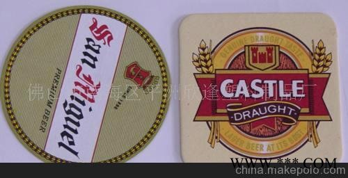供应吸水纸杯垫 广告促销品 杯垫(图)图3