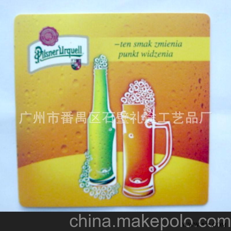 供应--广告促销礼品PP杯垫 定制PP杯垫 PP防水杯垫 PP斜纹杯垫图2