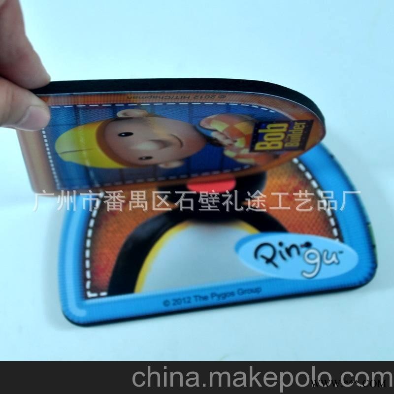热量销售 精美卡通EVA儿童杯垫 礼品杯垫 广告促销杯垫图2