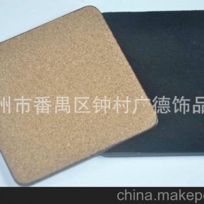 供应MDF杯垫 创意艺术中纤板杯垫 绒布纸杯垫 广告个性木头杯垫