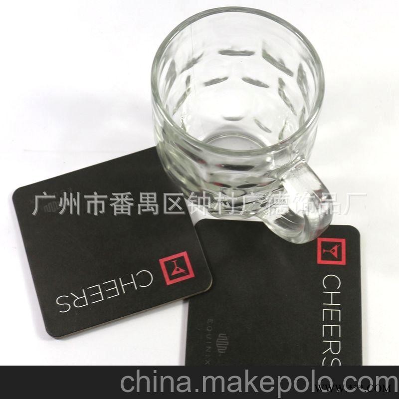 广州厂家供应精美灰板纸杯垫 广告促销杯垫 可来稿定制图3