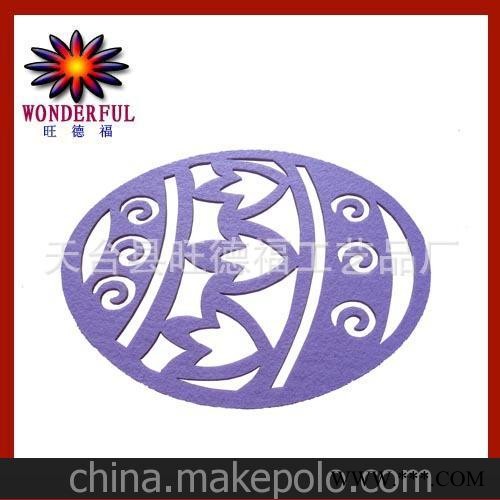 优质广告礼品 无纺布杯垫 环保时尚 精包装图3