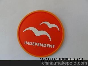 广告促销杯垫、隔热、防滑、耐用、pvc软胶杯垫图1