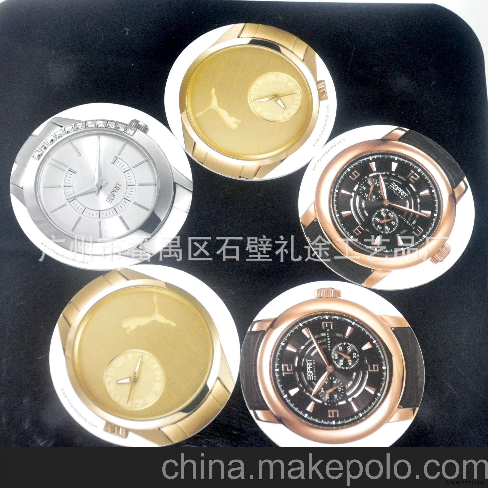 热销 手表吸水纸杯垫 广告促销纸杯垫 定做精美印刷杯垫图2