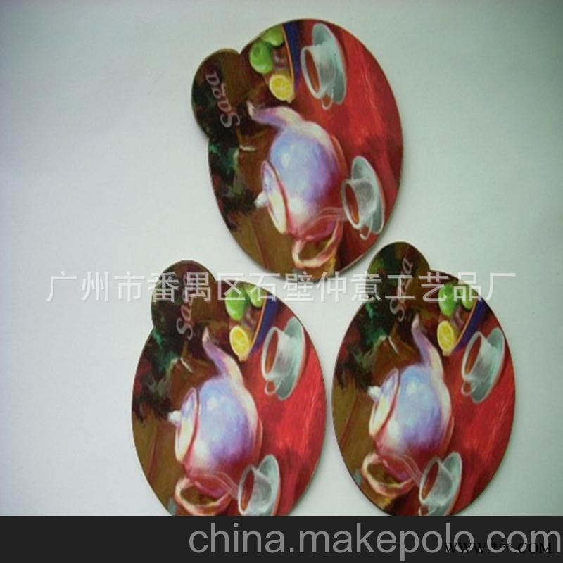 一元以下广告礼品 软木杯垫 水松木杯垫 来稿订做图4