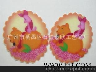 生产加工 来稿定做PP超薄磨砂杯垫 广告PP杯垫图1