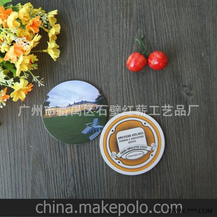 专业厂家定做 广告礼品杯垫 一手出厂价 货期快 软木杯垫图3