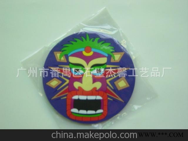 供应（热销广告促销礼品）PVC软胶杯垫，防滑垫生产厂家图3