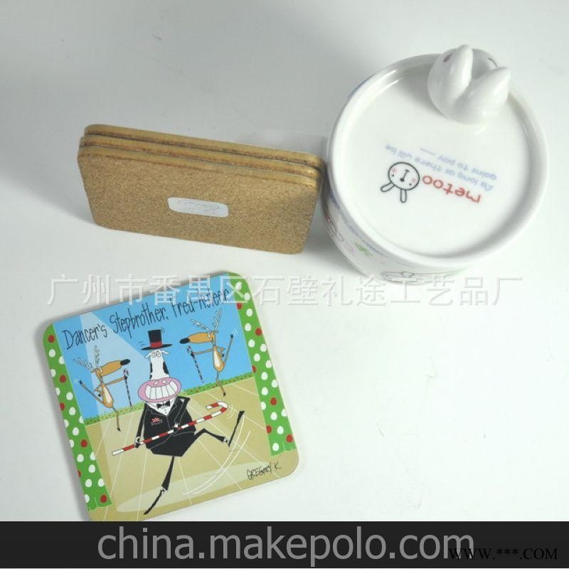 广告促销礼品 供应MDF杯垫 中纤板软木杯垫图4