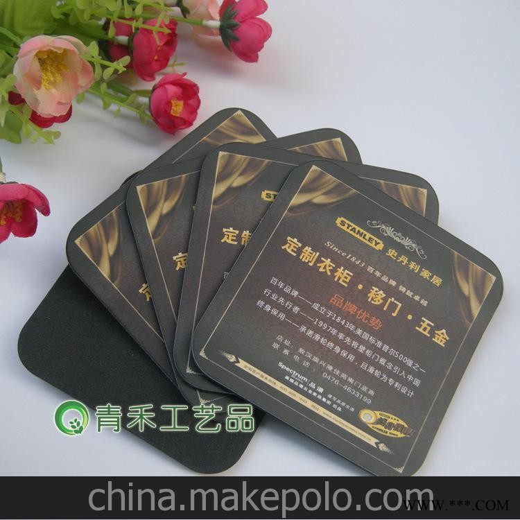 厂家生产加工 广告促销礼品 EVA杯垫