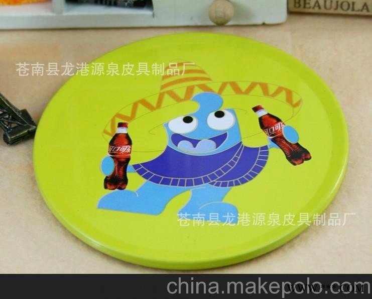 广告促销礼品 供应 马口铁杯垫 高级金属杯垫 印铁杯垫图3