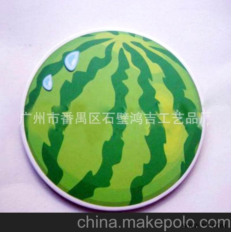 供应广告促销礼品 软木灰板纸杯垫 各种水果图案灰板纸软木杯垫图3